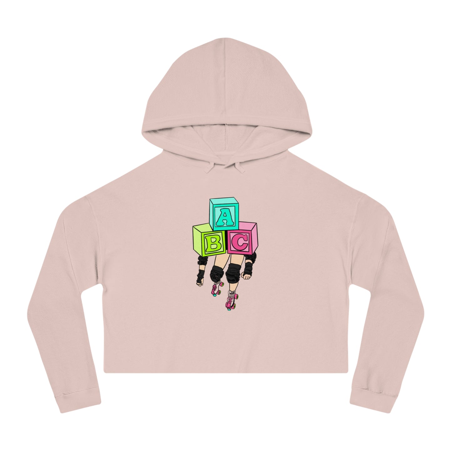 Blocker Women Cropped Hooded Sweatshirt