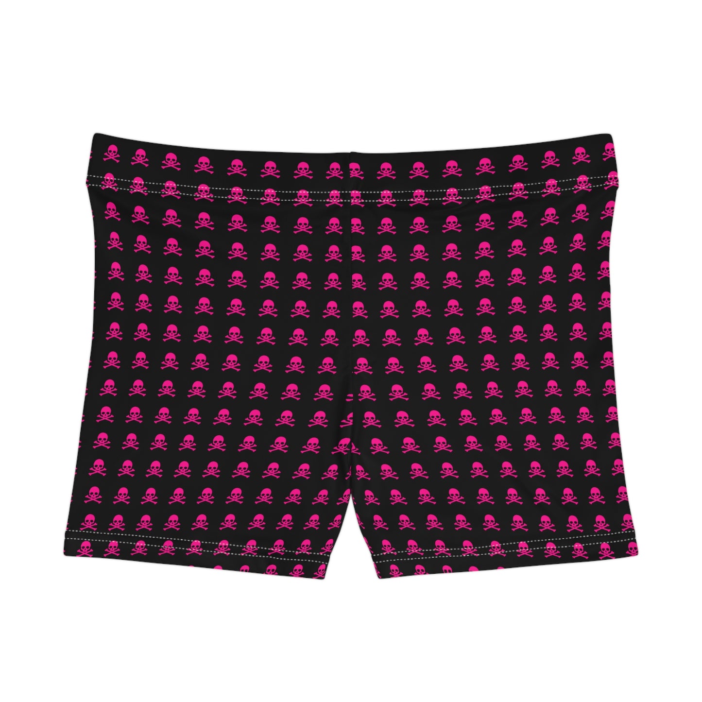Pink Skull Women's Shorts (AOP)
