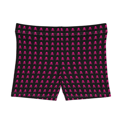 Pink Skull Women's Shorts (AOP)