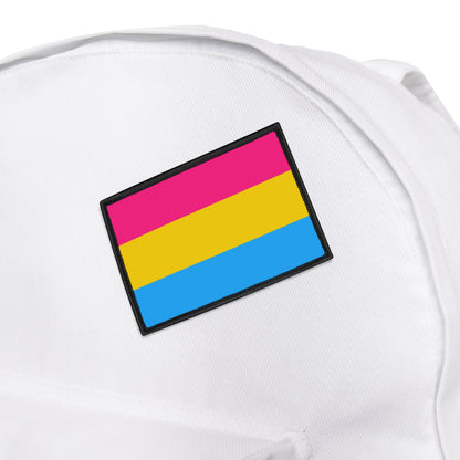 Pansexual Pride Iron-On Patches - Support LGBTQ+, Customizable Emblems, Ideal for Jackets, Bags, Gifts, Craft Projects