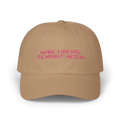 Woke Liberal Feminist Witch Dad Cap, Vintage Hat, Gender Equality Accessory, Gift for Feminists, Everyday Wear, Casual Fashion, Statement