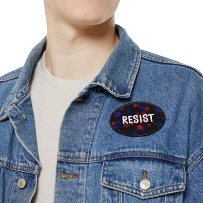 Resist Iron-On Patches for Jackets, Bags, Festivals, Political Statements, DIY Fashion