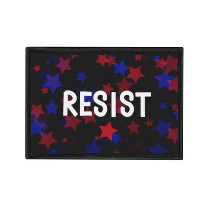 Resist Iron-On Patches for Jackets, Bags, Festivals, Political Statements, DIY Fashion