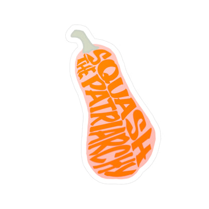 Squash the Patriarchy Kiss-Cut Vinyl Decals