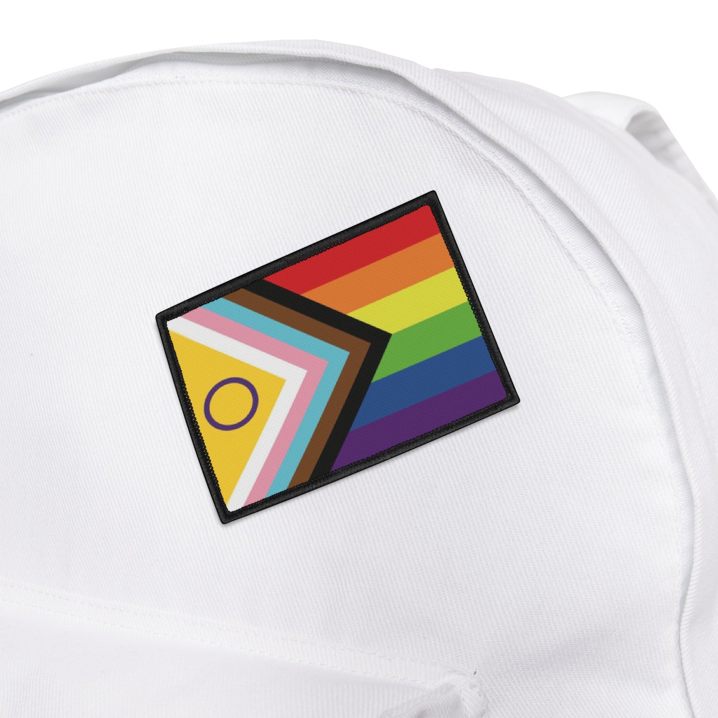 Inclusive Pride Iron-On Patches | LGBTQ+ Clothing Accessories, Jacket Decor, DIY Fashion, Gift for Pride Month, Unique Hoodie Embellishments