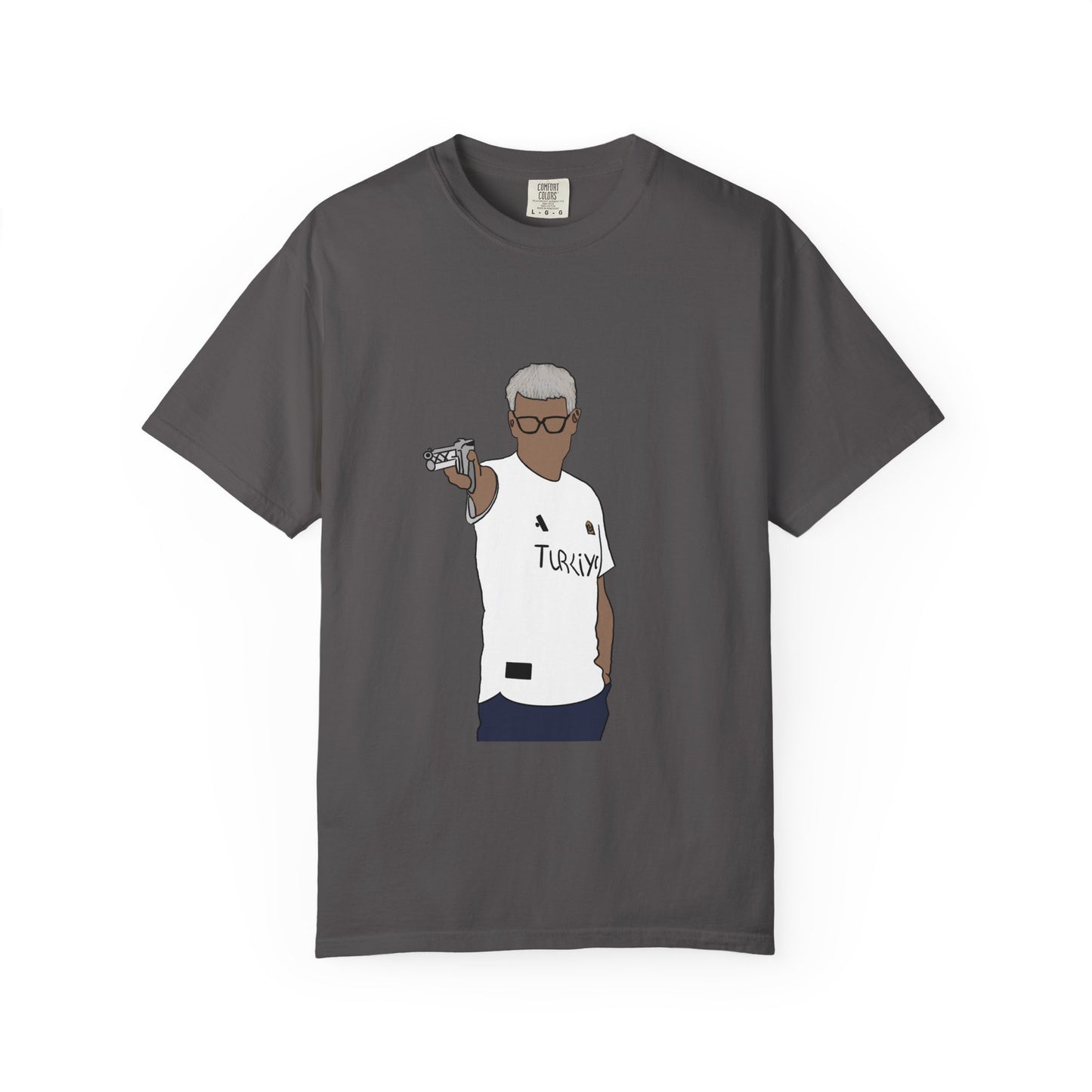 Dikec Yusuf Unisex Garment-Dyed T-shirt