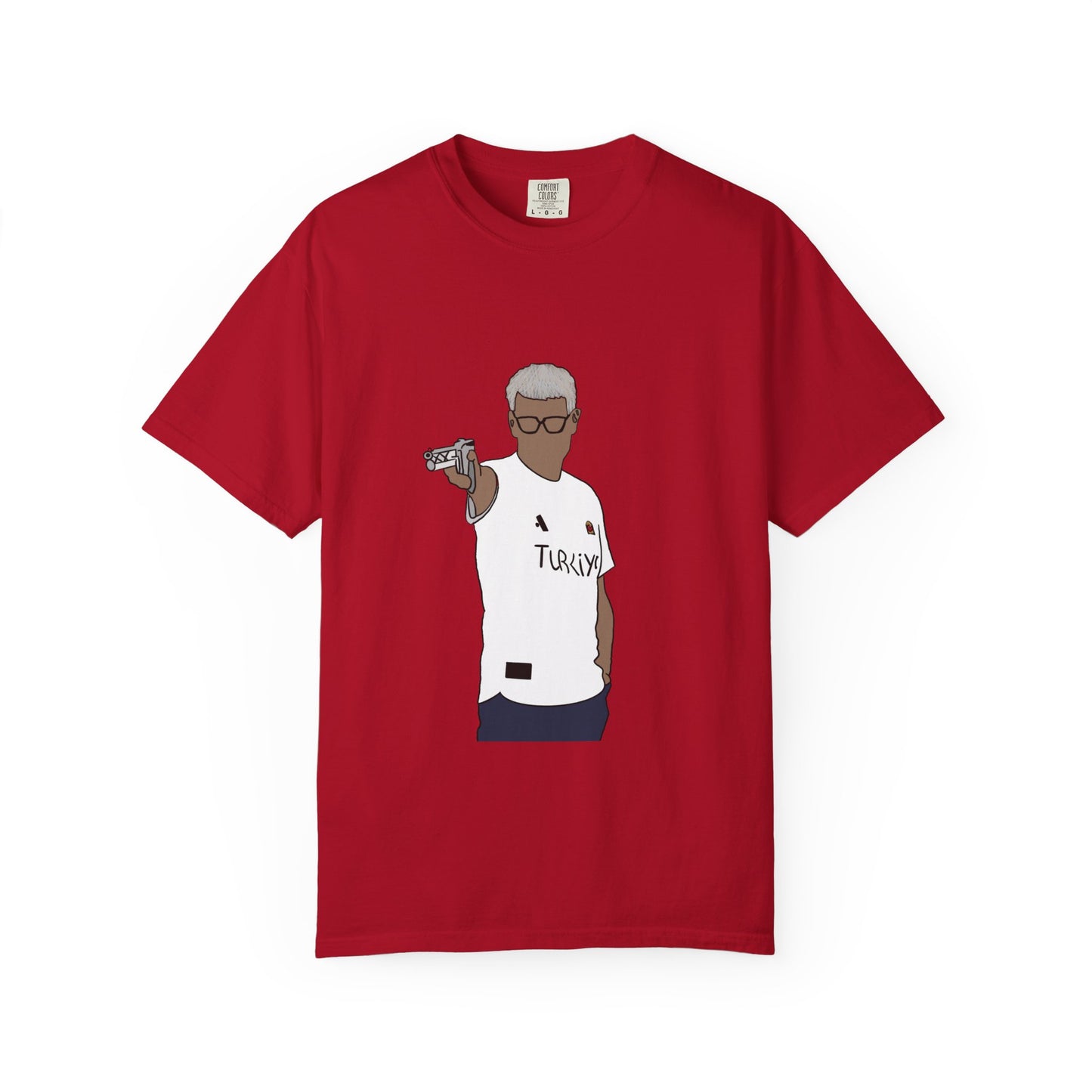 Dikec Yusuf Unisex Garment-Dyed T-shirt