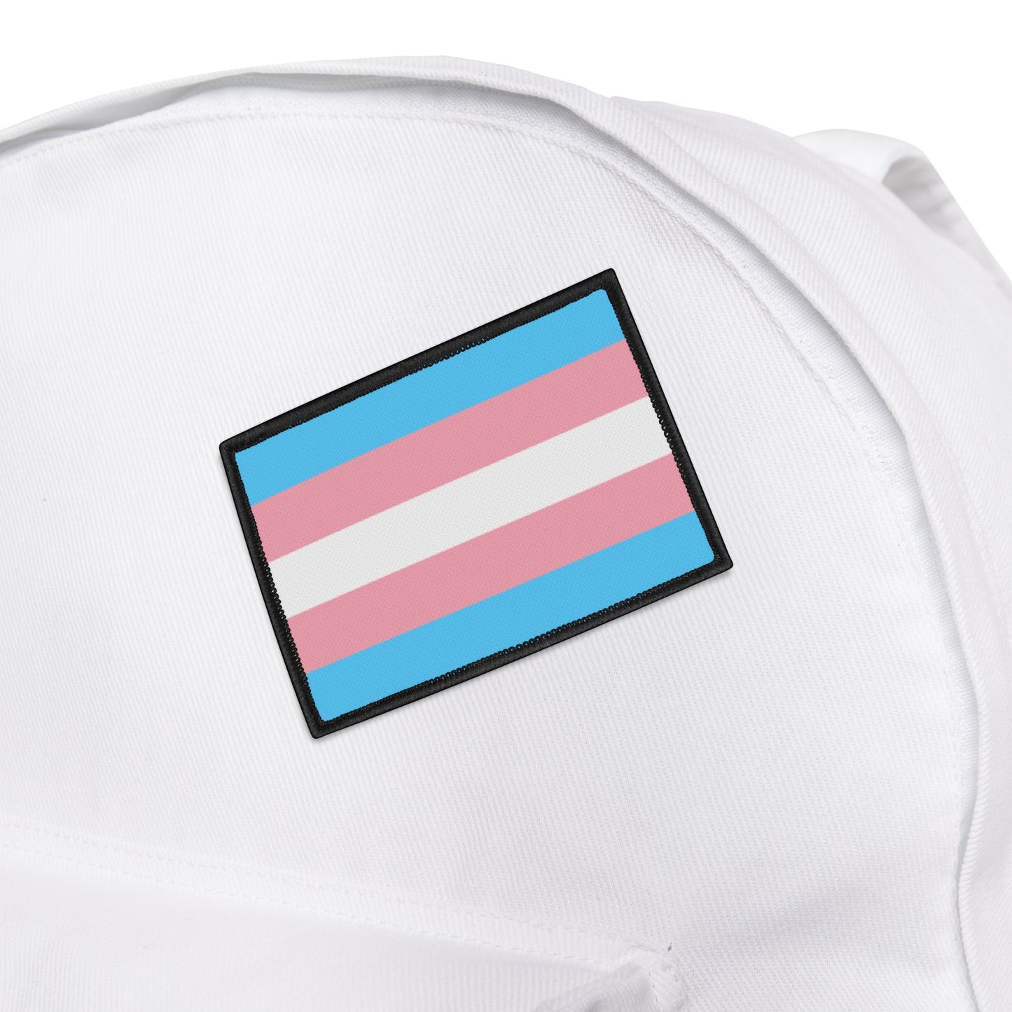 Transgender Pride Iron-On Patch | LGBTQ+ Support, Denim/Backpack Decor, Gift for Allies, Celebration of Identity, Sewing Crafts