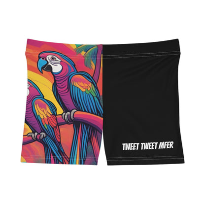Tweet Women's Shorts (AOP)