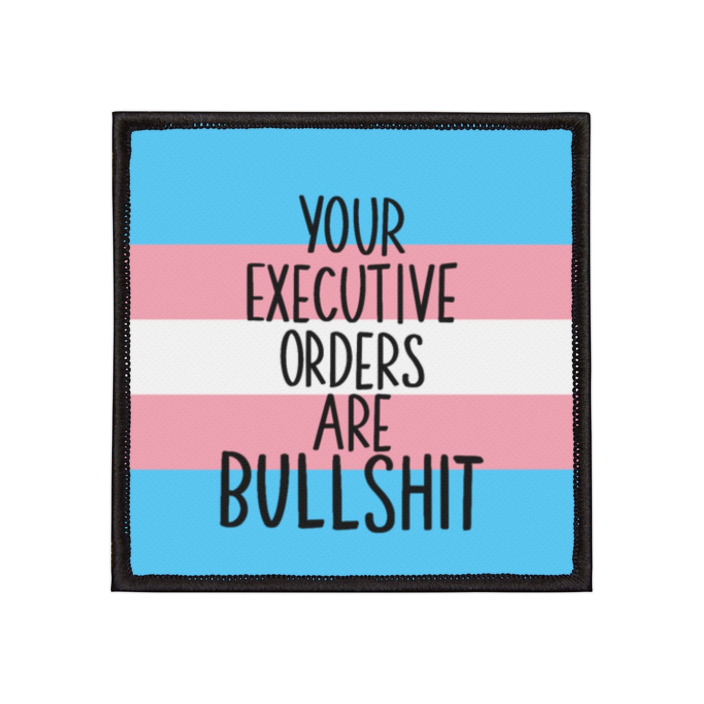 Trans Rights Iron-On Patches for Advocacy, DIY Fashion Embellishments, Statement Accessories, Unique Gifts for Friends, Adult & LGBTQ+ Pride