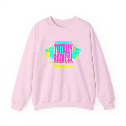 Totally Rad Feminist Crewneck Sweatshirt, Retro Style Hoodie, 80s Vintage Inspired Wear, Casual Cozy Sweater, Perfect Gift for Trendsetters
