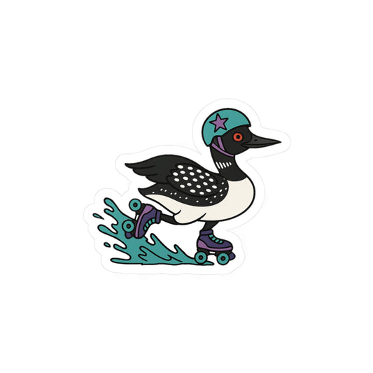 Vinyl Decal - Loon Roller Derby Sticker