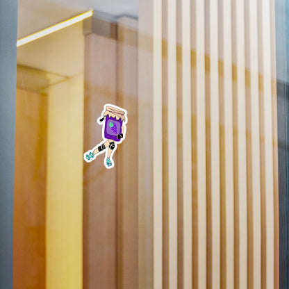 Grape Jammer Roller Derby Sticker