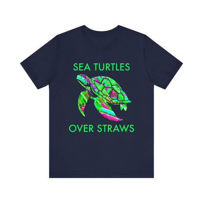 Eco-Friendly Sea Turtle Tee, Beach Lover Shirt, Ocean Conservation Apparel, Gift for Marine Life Advocate, Summer T-Shirt