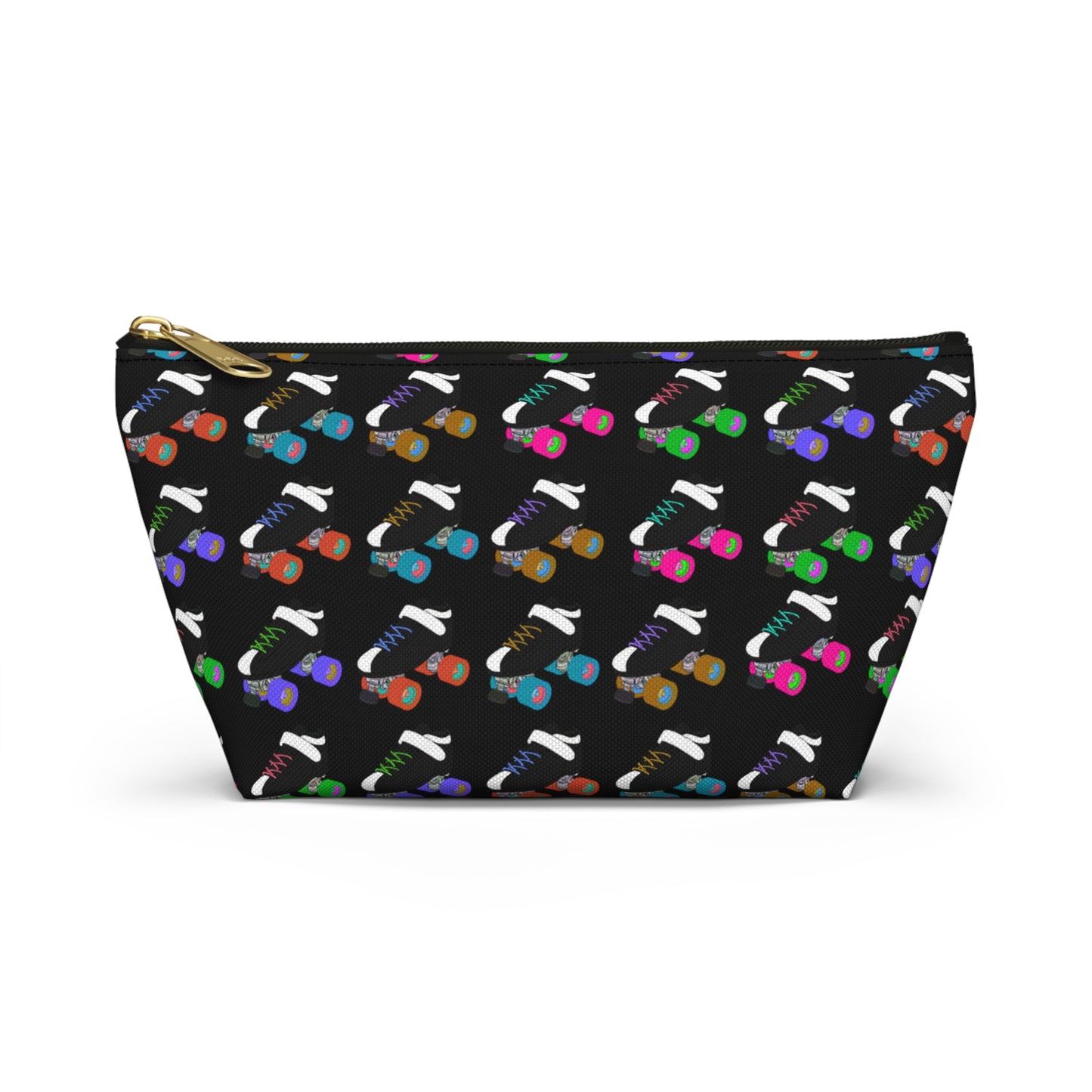 Skate Bout Day Pouch, Makeup Bag, Travel Organizer, Holiday Gift, Fashion Pouch, Kid's Gift, Fun Clutch