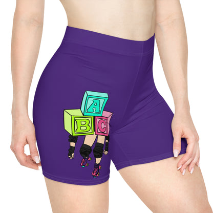 Blocker Women's Biker Shorts (AOP)