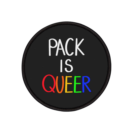 Pack is Queer Pride Iron-On Patches, Queer Identity, LGBTQ+ Accessories, DIY Jacket Embellishment, Gift for LGBTQ Friends, Colorful Patches