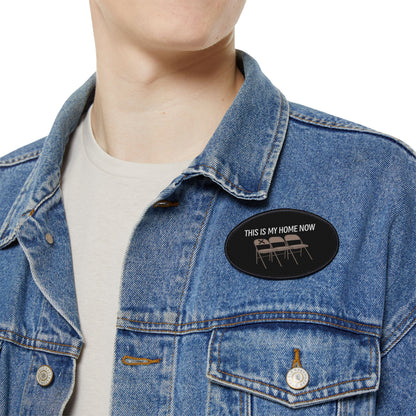 Derby Penalty Box Humorous Iron-On Patches for Jackets, DIY Craft Supplies, Funny Gift for Friends, Unique Accessories, Personalized Style