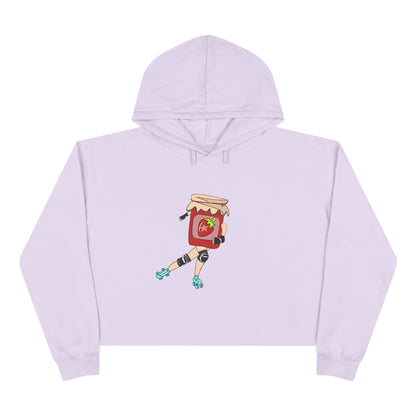 Strawberry Jammer Crop Hoodie