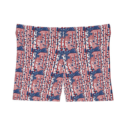 America Women's Shorts (AOP)
