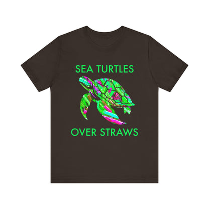 Eco-Friendly Sea Turtle Tee, Beach Lover Shirt, Ocean Conservation Apparel, Gift for Marine Life Advocate, Summer T-Shirt