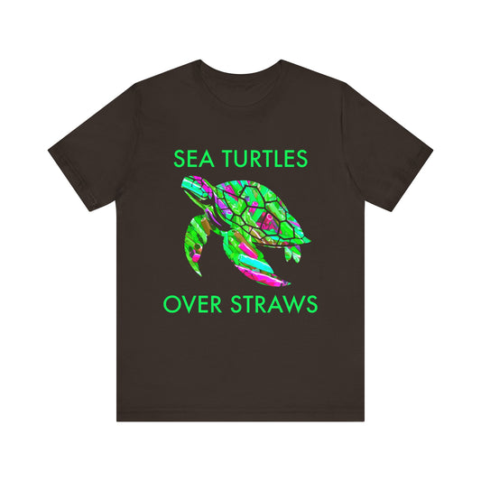 Eco-Friendly Sea Turtle Tee, Beach Lover Shirt, Ocean Conservation Apparel, Gift for Marine Life Advocate, Summer T-Shirt