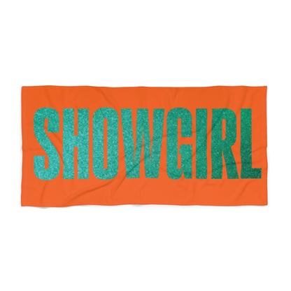 Showgirl Beach Towel