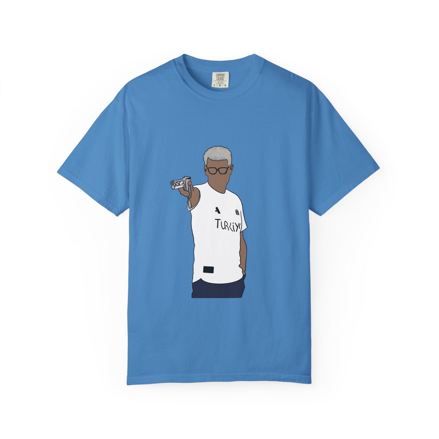 Dikec Yusuf Unisex Garment-Dyed T-shirt