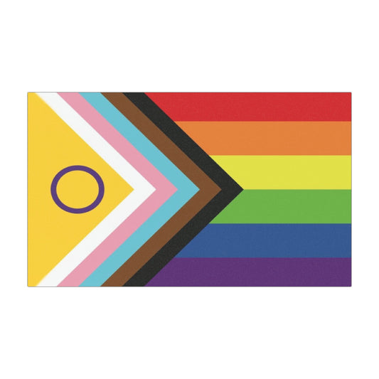 Inclusive Pride Rainbow Car Magnets, LGBTQ+ Pride Decor, Vehicle Stickers, Colorful Auto Accessories, Inclusive Gifts, Celebration Magnets