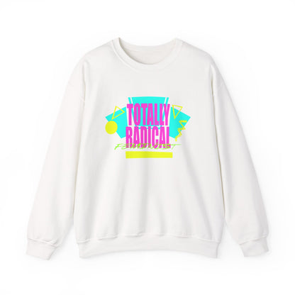 Totally Rad Feminist Crewneck Sweatshirt, Retro Style Hoodie, 80s Vintage Inspired Wear, Casual Cozy Sweater, Perfect Gift for Trendsetters