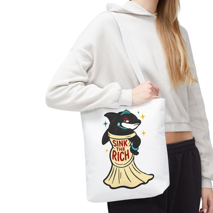 AOC Sink the Rich - Orca Tote Bag