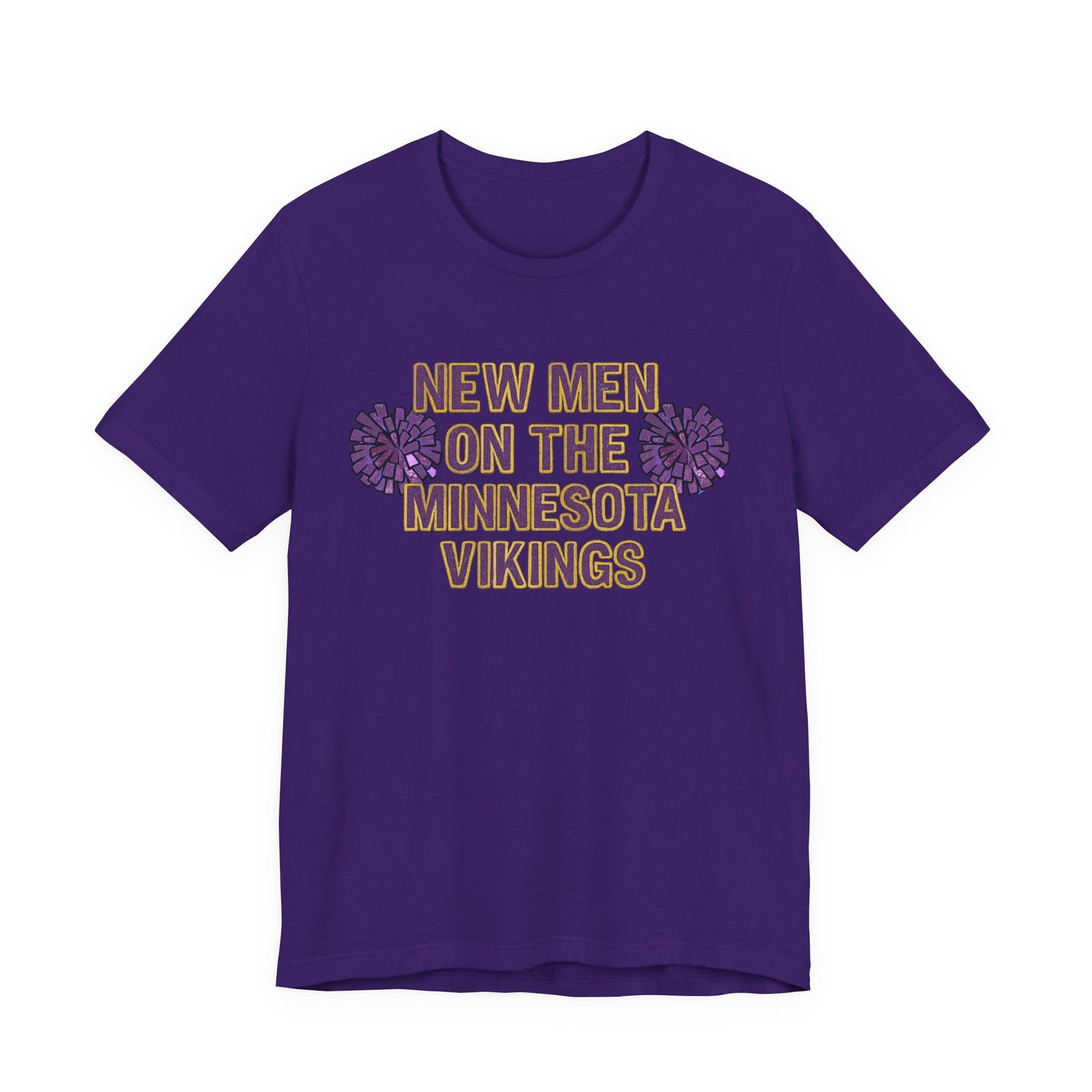 Minnesota Vikings Short Sleeve Tee - NFL Fan Shirt, Sports Apparel, Game Day Clothing, Unisex T-Shirt, Team Spirit Wear