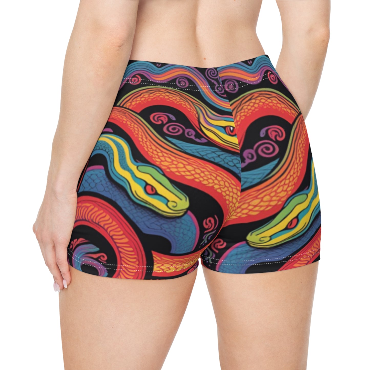 Snake Women's Shorts (AOP)