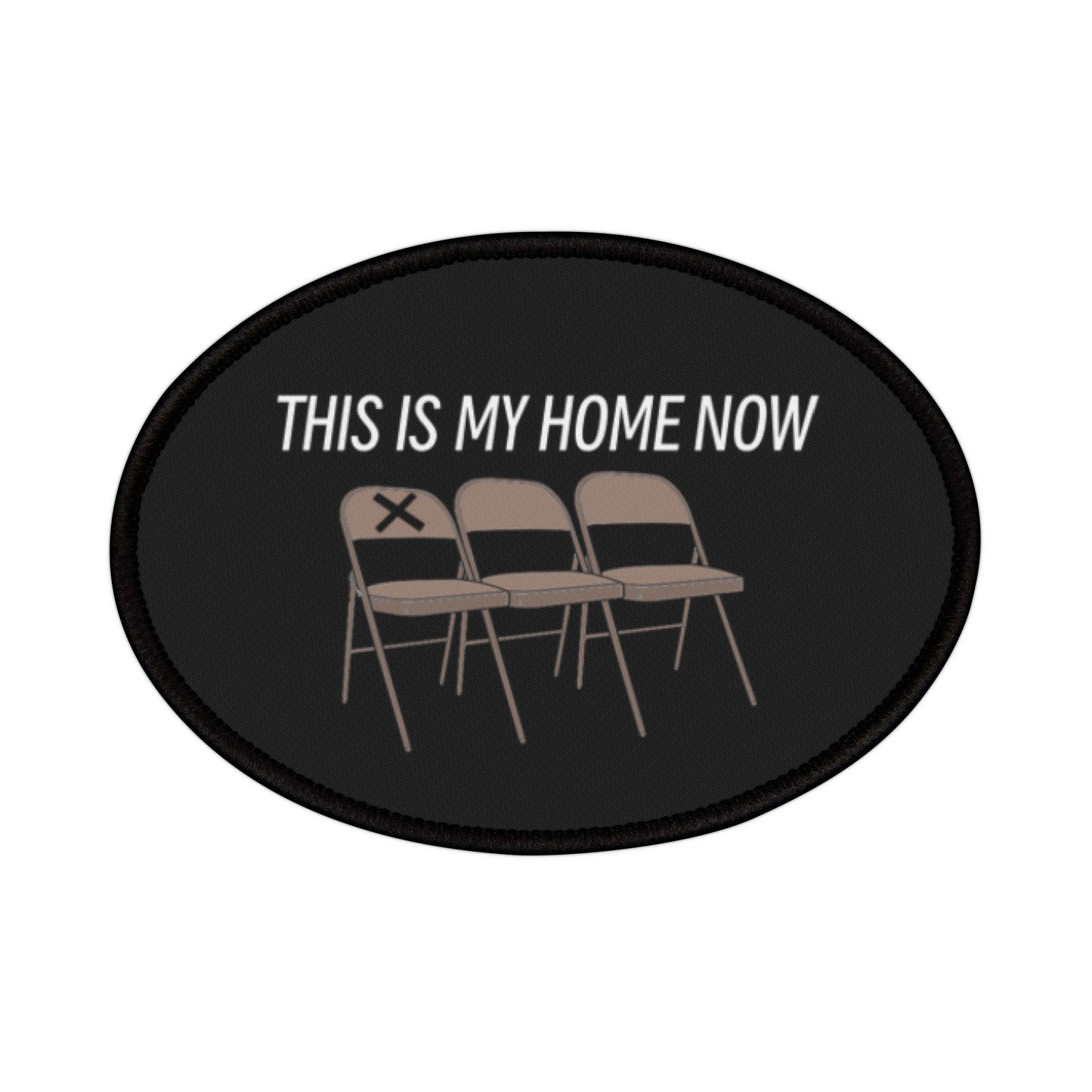 Derby Penalty Box Humorous Iron-On Patches for Jackets, DIY Craft Supplies, Funny Gift for Friends, Unique Accessories, Personalized Style