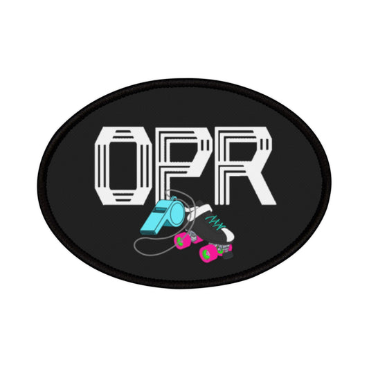 Outside Pack Ref Derby Iron-On Patches for Customizing Apparel, Skate Patches, Unique Gift for Derby Fans, DIY Fashion, Sports Accessories