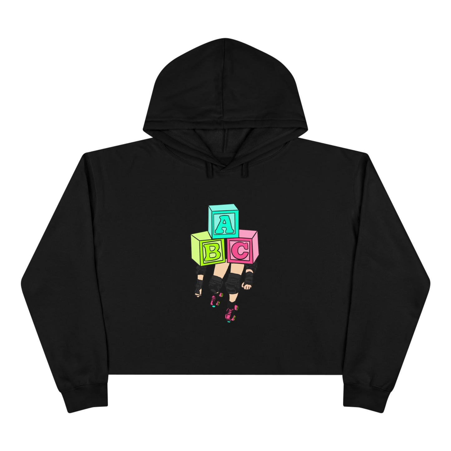 Blocker Crop Hoodie