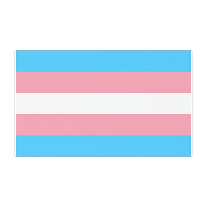 Trans Pride Car Magnets | LGBTQ+ Support, Bumper Stickers, Vehicle Accessories, Celebrate Equality, Transgender Awareness