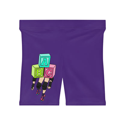Blocker Women's Biker Shorts (AOP)