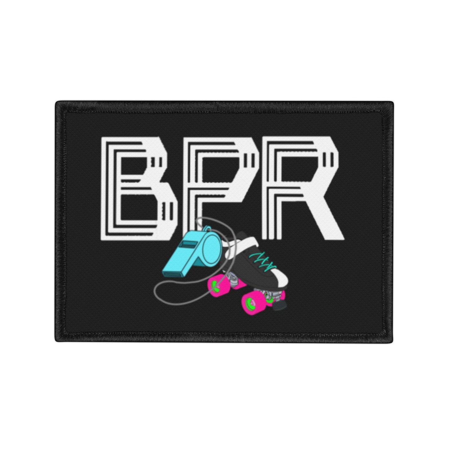 Back Pack Ref Derby Iron-On Patches DIY Fashion, Jacket Badges, Fun Accessories for Rollerskating Lovers, Creative Customization