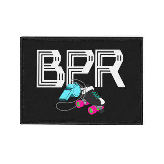 Back Pack Ref Derby Iron-On Patches DIY Fashion, Jacket Badges, Fun Accessories for Rollerskating Lovers, Creative Customization