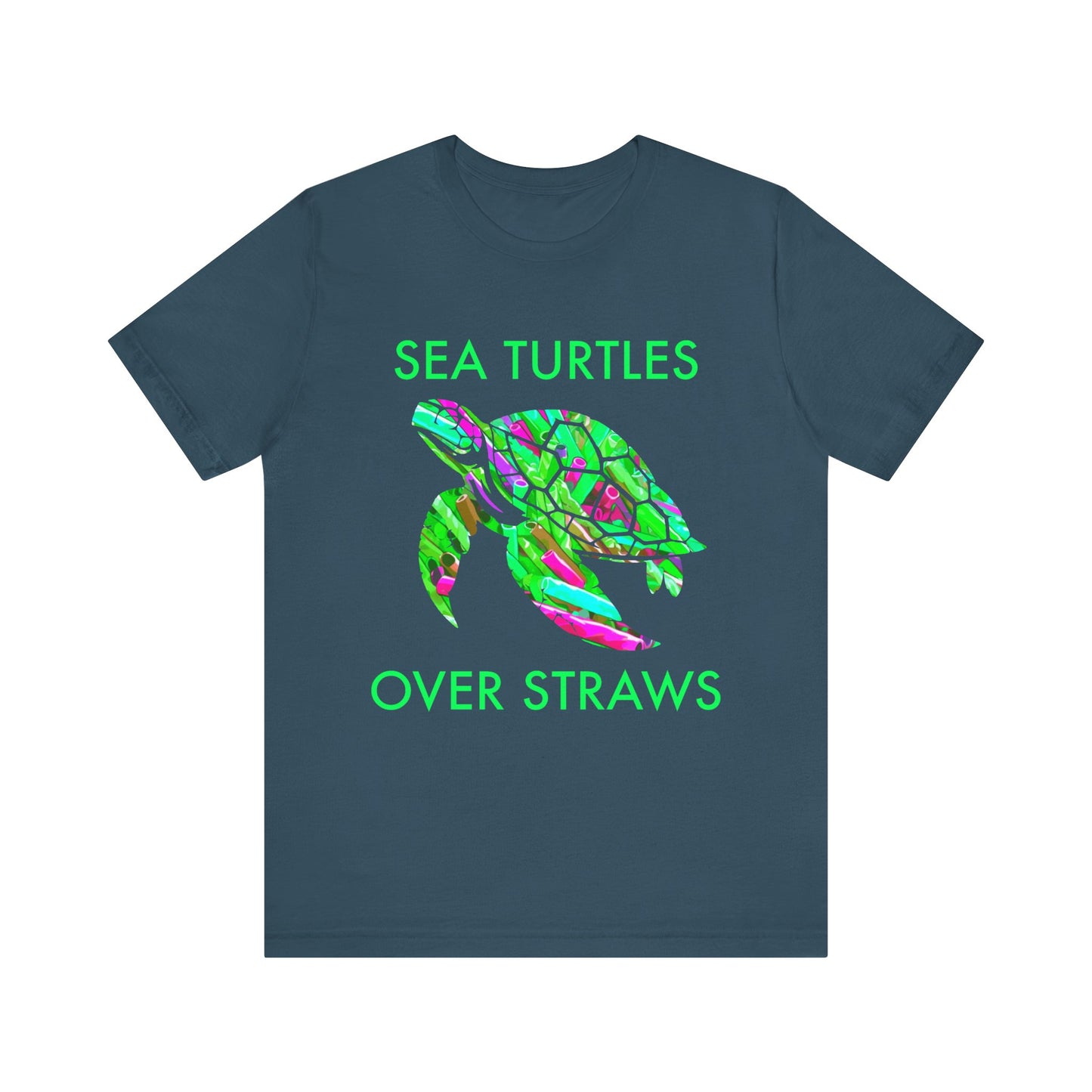 Eco-Friendly Sea Turtle Tee, Beach Lover Shirt, Ocean Conservation Apparel, Gift for Marine Life Advocate, Summer T-Shirt