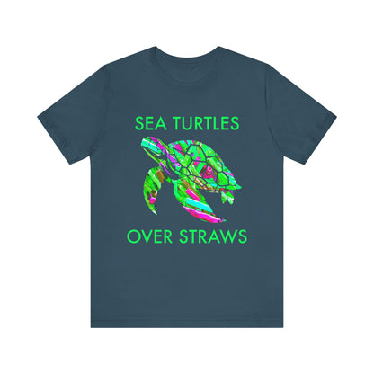 Eco-Friendly Sea Turtle Tee, Beach Lover Shirt, Ocean Conservation Apparel, Gift for Marine Life Advocate, Summer T-Shirt