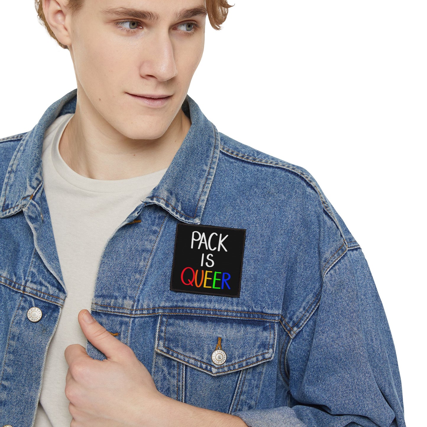Pack is Queer Pride Iron-On Patches, Queer Identity, LGBTQ+ Accessories, DIY Jacket Embellishment, Gift for LGBTQ Friends, Colorful Patches