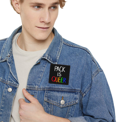 Pack is Queer Pride Iron-On Patches, Queer Identity, LGBTQ+ Accessories, DIY Jacket Embellishment, Gift for LGBTQ Friends, Colorful Patches
