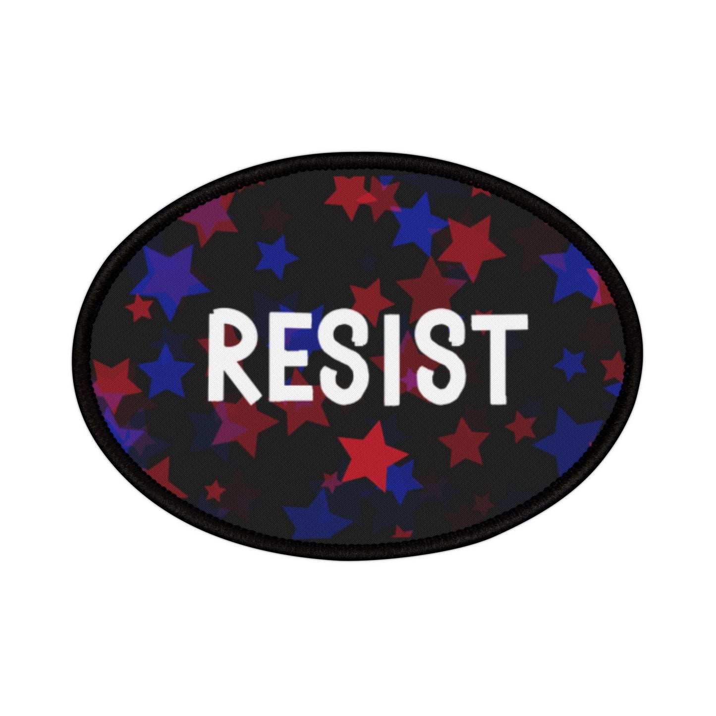 Resist Iron-On Patches for Jackets, Bags, Festivals, Political Statements, DIY Fashion