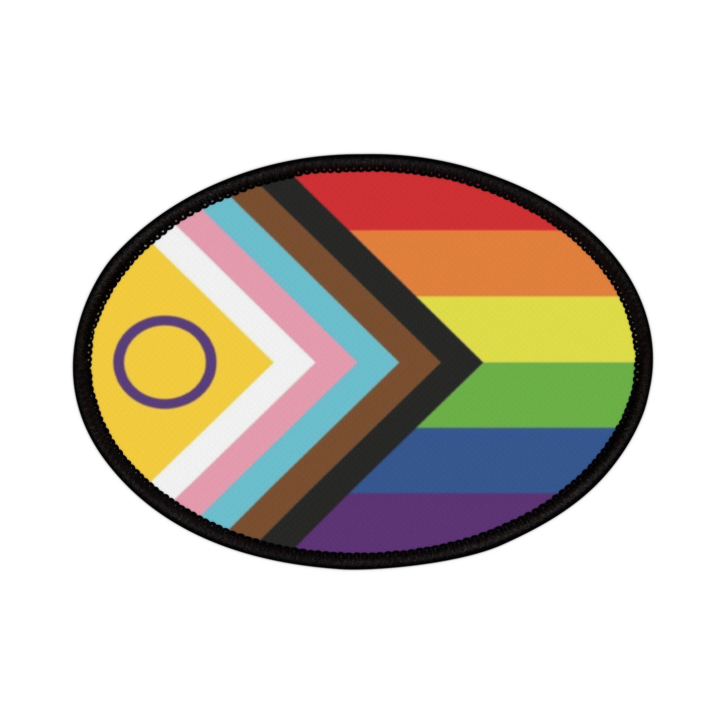 Inclusive Pride Iron-On Patches | LGBTQ+ Clothing Accessories, Jacket Decor, DIY Fashion, Gift for Pride Month, Unique Hoodie Embellishments