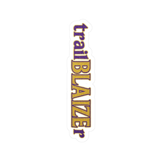 Vinyl Decal - TrailBLAIZEr Sticker for Male Minnesota Vikings Cheerleader Blaize Shiek