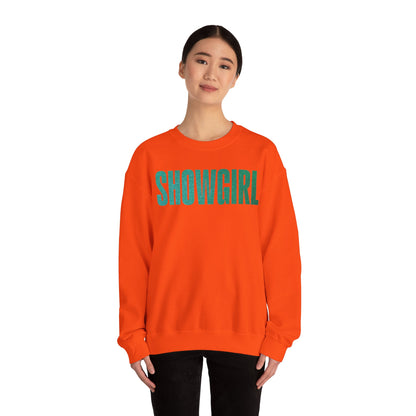 Showgirl Crewneck Sweatshirt | Fun Gift for Performers, Stage Lovers, Casual Wear, Theatre Events, Vibrant Fashion