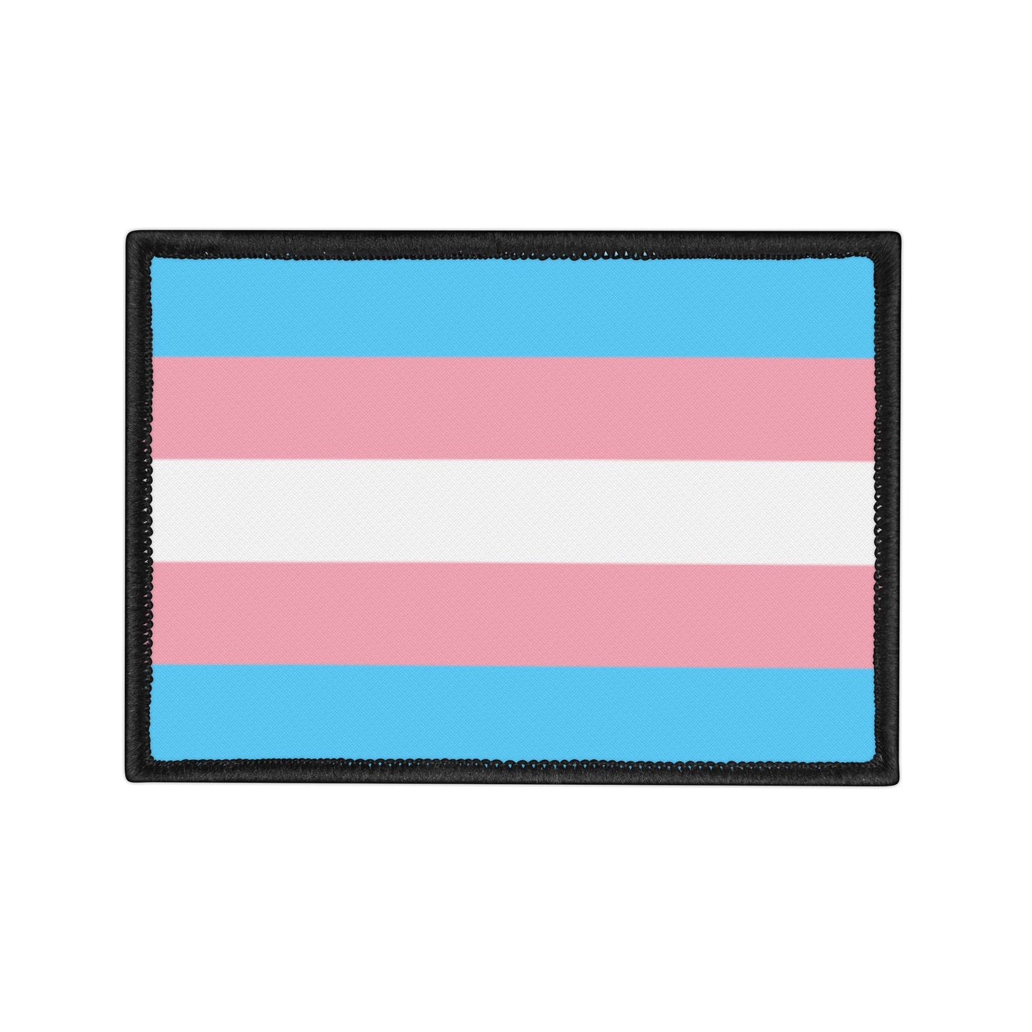 Transgender Pride Iron-On Patch | LGBTQ+ Support, Denim/Backpack Decor, Gift for Allies, Celebration of Identity, Sewing Crafts