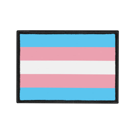 Transgender Pride Iron-On Patch | LGBTQ+ Support, Denim/Backpack Decor, Gift for Allies, Celebration of Identity, Sewing Crafts